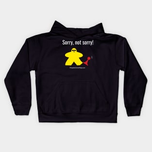 Not Sorry, Yellow Kids Hoodie